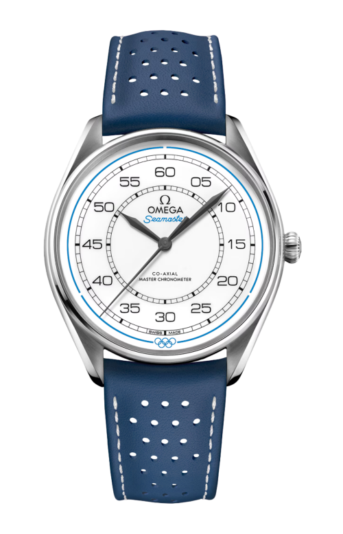 SEAMASTER OLYMPIC OFFICIAL TIMEKEEPER 39,5 MM, ACCIAIO SU PELLE - LIMITED EDITION - 522.32.40.20.04.001