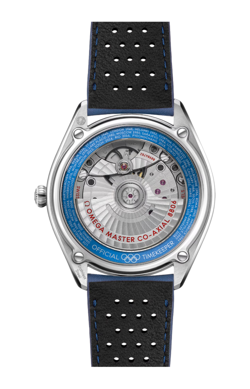 SEAMASTER OLYMPIC OFFICIAL TIMEKEEPER 39,5 MM, ACCIAIO SU PELLE - LIMITED EDITION - 522.32.40.20.04.001