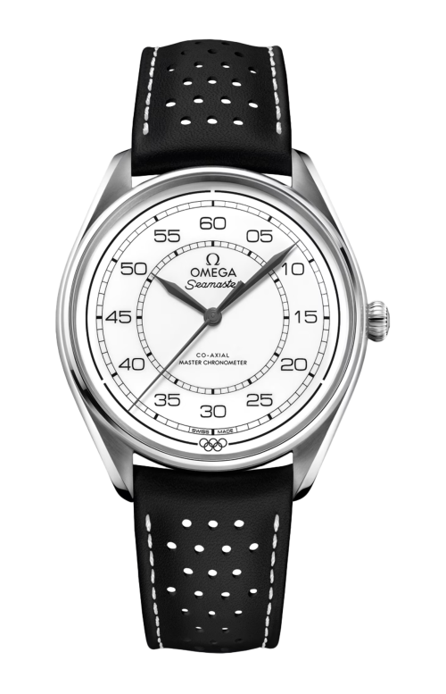 SEAMASTER OLYMPIC OFFICIAL TIMEKEEPER 39,5 MM, ACCIAIO SU PELLE - LIMITED EDITION - 522.32.40.20.04.003