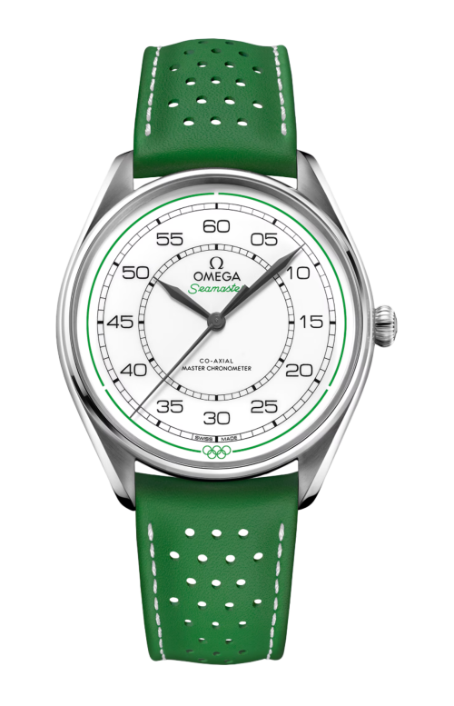 SEAMASTER OLYMPIC OFFICIAL TIMEKEEPER 39,5 MM, ACCIAIO SU PELLE - LIMITED EDITION - 522.32.40.20.04.005