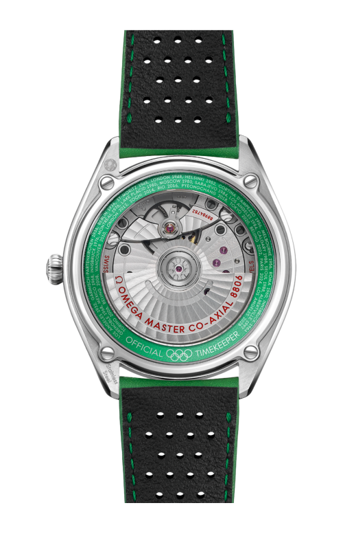 SEAMASTER OLYMPIC OFFICIAL TIMEKEEPER 39,5 MM, ACCIAIO SU PELLE - LIMITED EDITION - 522.32.40.20.04.005