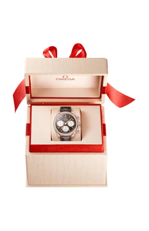 SPEEDMASTER 38 MM, ORO SEDNA™ SU ALLIGATORE - 324.58.38.50.63.001