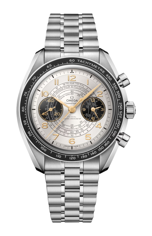 SPEEDMASTER CHRONOSCOPE 43 MM, ACCIAIO SU ACCIAIO - 522.30.43.51.02.001