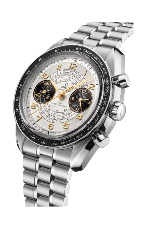 SPEEDMASTER CHRONOSCOPE 43 MM, ACCIAIO SU ACCIAIO - 522.30.43.51.02.001