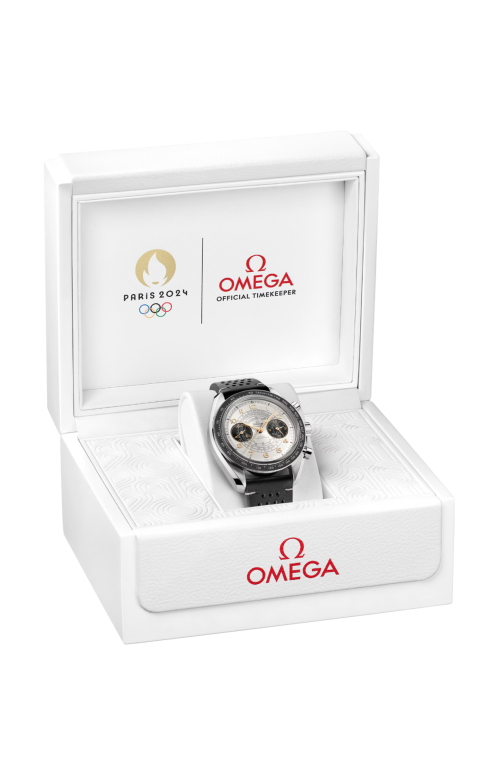 SPEEDMASTER CHRONOSCOPE 43 MM, ACCIAIO SU PELLE - 522.32.43.51.02.001