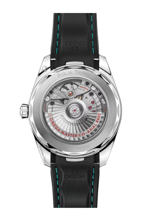 SEAMASTER AQUA TERRA 150M 38 MM, ACCIAIO SU CAUCCIÙ - 220.32.38.20.03.001