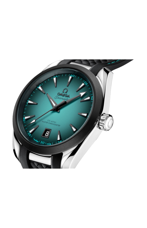 SEAMASTER AQUA TERRA 150M 38 MM, ACCIAIO SU CAUCCIÙ - 220.32.38.20.03.001