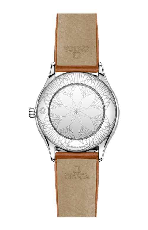 DE VILLE MINI TRÉSOR 26 MM, ACCIAIO SU PELLE - 428.17.26.60.04.004