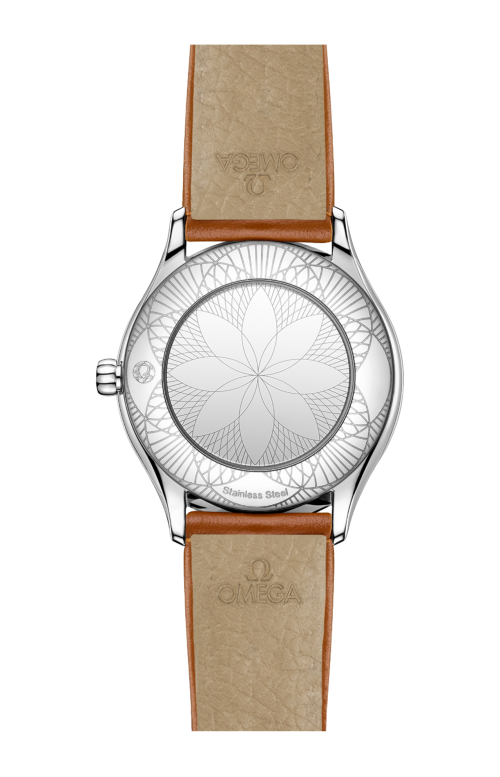 DE VILLE MINI TRÉSOR 26 MM, ACCIAIO SU PELLE - 428.17.26.60.04.005