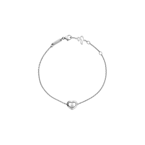 CHOPARD - BRACCIALE HAPPY DIAMONDS ICONS, ORO BIANCO ETICO, DIAMANTE - 85A054-1001