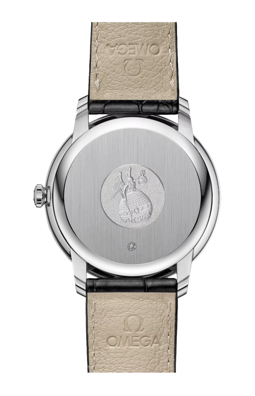 DE VILLE PRESTIGE 39,5 MM,  ACCIAIO SU PELLE - 424.13.40.20.01.002