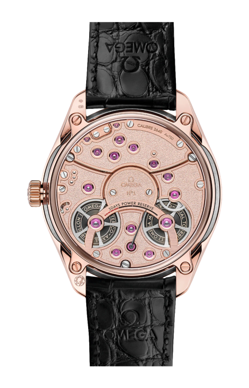 DE VILLE TOURBILLON 43 MM, ORO SEDNA™-ORO CANOPUS GOLD™ SU PELLE - LIMITED EDITION - 529.53.43.22.01.001