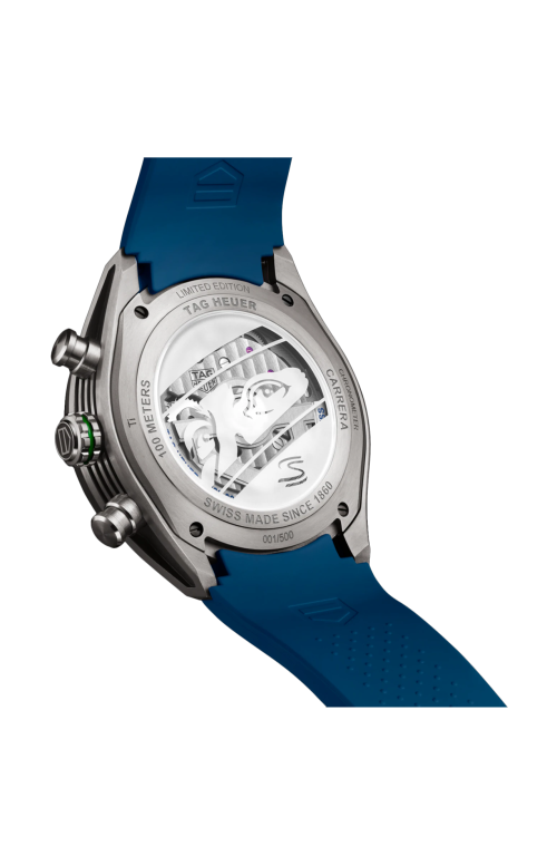 TAG HEUER CARRERA CHRONOGRAPH TOURBILLON EXTREME SPORT X SENNA - LIMITED EDITION - CBU5081.FT6274