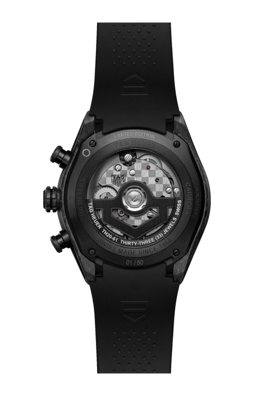 TAG HEUER CARRERA CHRONOGRAPH TOURBILLON EXTREME SPORT TH-CARBONSPRING - LIMITED EDITION - CBU5091.FT6305
