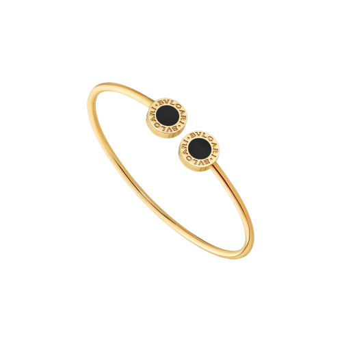 BRACCIALE BVLGARI BVLGARI IN ORO GIALLO CON ELEMENTI IN ONICE - BR860572