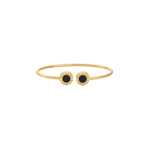 BRACCIALE BVLGARI BVLGARI IN ORO GIALLO CON ELEMENTI IN ONICE - BR860572