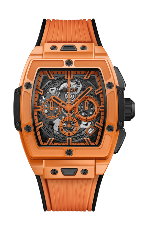 SPIRIT OF BIG BANG ORANGE CERAMIC 42 MM - LIMITED EDITION - 642.CU.0110.RX