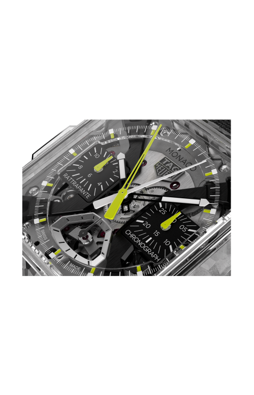 TAG HEUER MONACO SPLIT-SECONDS CHRONOGRAPH - CBW2185.FC8350