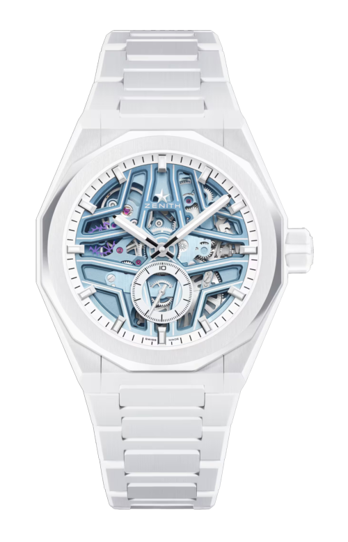 DEFY SKYLINE SKELETON WHITE SURFER CERAMIC - LIMITED EDITION - 49.9309.3620/85.I001