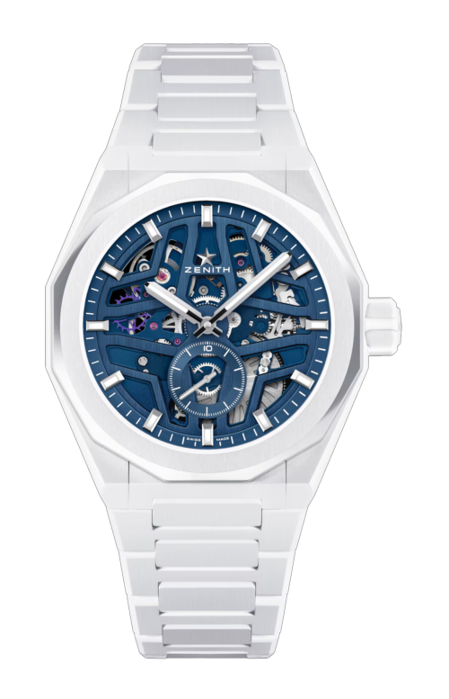 DEFY SKYLINE SKELETON WHITE CERAMIC - 49.9301.3620/79.I001