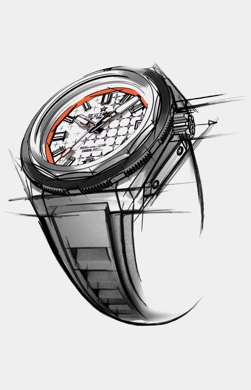 DEFY EXTREME DIVER - 95.9600.3620/01.I300