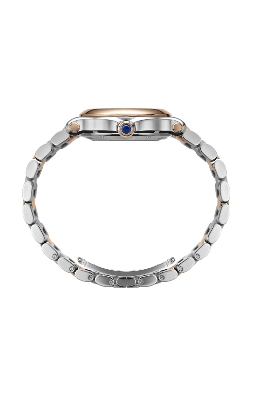 HAPPY SPORT 33 MM, AUTOMATICO, ORO ROSA ETICO, LUCENT STEEL™, DIAMANTI - 278608-6002