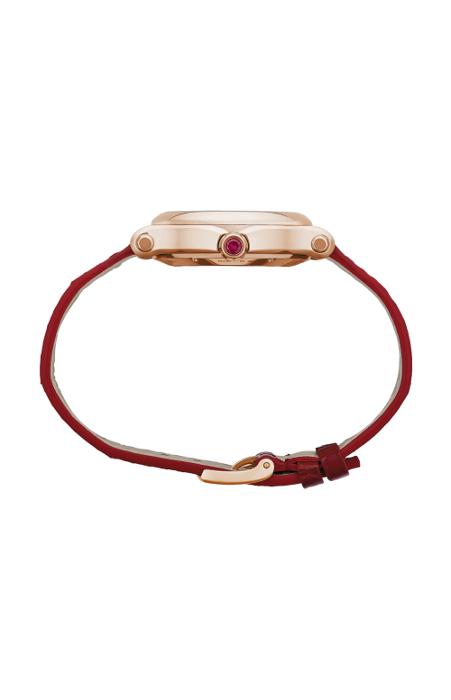 HAPPY SPORT 33 MM, AUTOMATICO, ORO ETICO ROSA, DIAMANTI, RUBINI - 275378-5011