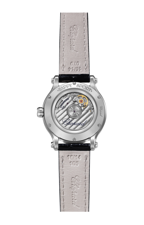 HAPPY SPORT 33 MM, AUTOMATICO, LUCENT STEEL™, DIAMANTI - 278608-3003