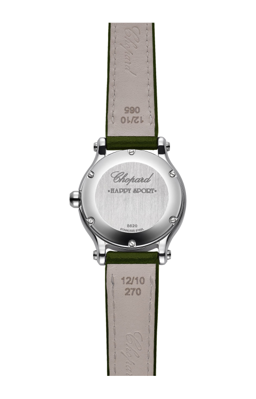 HAPPY SPORT 25 MM, QUARZO, LUCENT STEEL™, DIAMANTI - 278620-3005