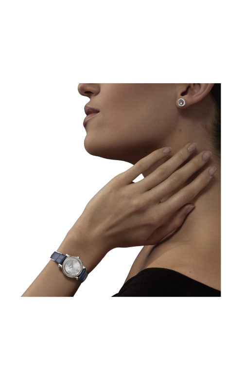 HAPPY SPORT 25 MM, QUARZO, LUCENT STEEL™, DIAMANTI - 278620-3002