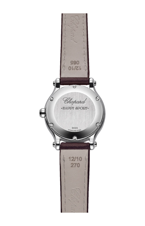 HAPPY SPORT 25 MM, QUARZO, LUCENT STEEL™, DIAMANTI - 278620-3004