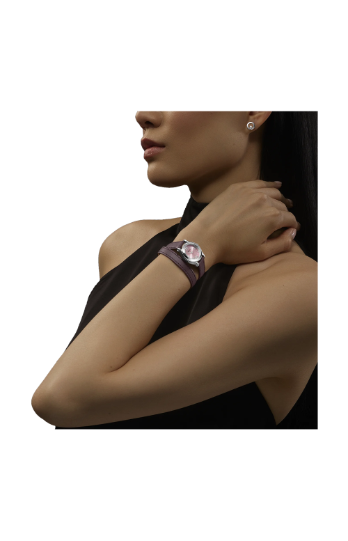 HAPPY SPORT 25 MM, QUARZO, LUCENT STEEL™, DIAMANTI - 278620-3004