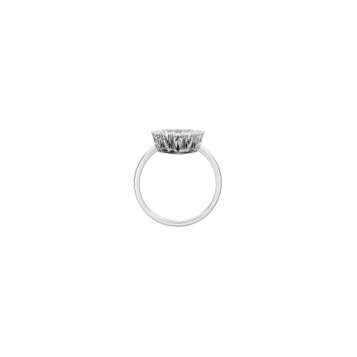 CHOPARD - ANELLO HAPPY DIAMONDS ICONS JOAILLERIE IN ORO BIANCO ETICO, DIAMANTI - 82A616-1000