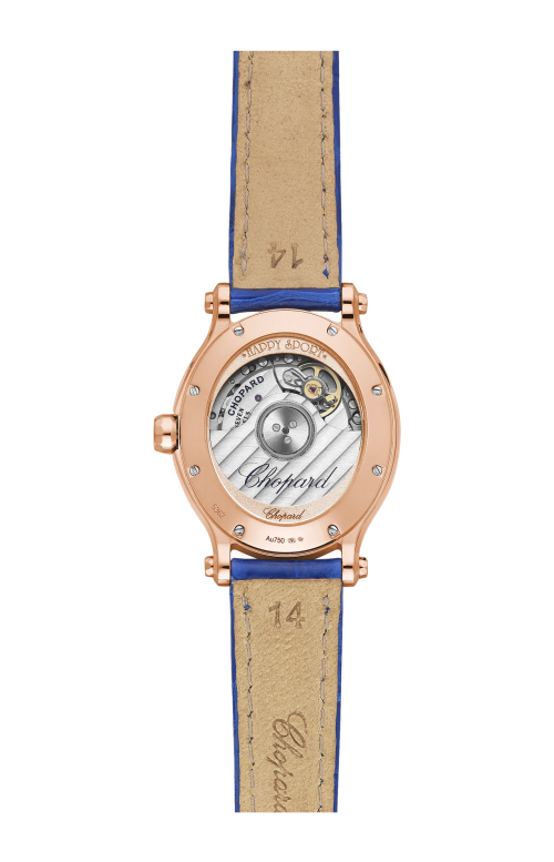 HAPPY SPORT 29 X 31 MM, AUTOMATICO, ORO ROSA ETICO, DIAMANTI - 275362-5001