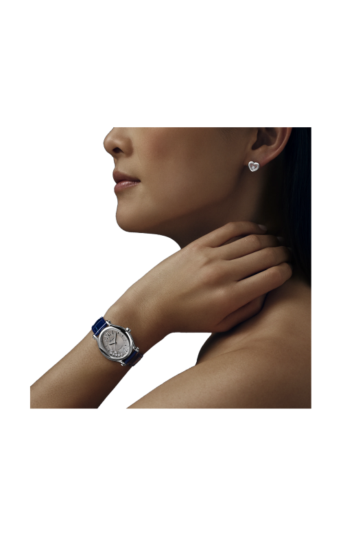 HAPPY SPORT 29 X 31 MM, AUTOMATICO, LUCENT STEEL™, DIAMANTI - 278602-3001