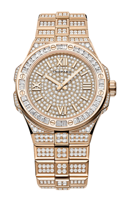 ALPINE EAGLE 41 MM, AUTOMATICO, ORO ROSA ETICO, DIAMANTI - 295363-5005