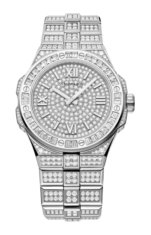 ALPINE EAGLE 41 MM, AUTOMATICO, ORO BIANCO ETICO, DIAMANTI - 295363-1001