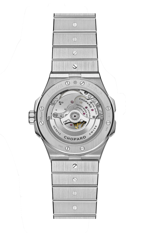 ALPINE EAGLE 41 MM, AUTOMATICO, ORO BIANCO ETICO, DIAMANTI, ZAFFIRI - 295363-1002