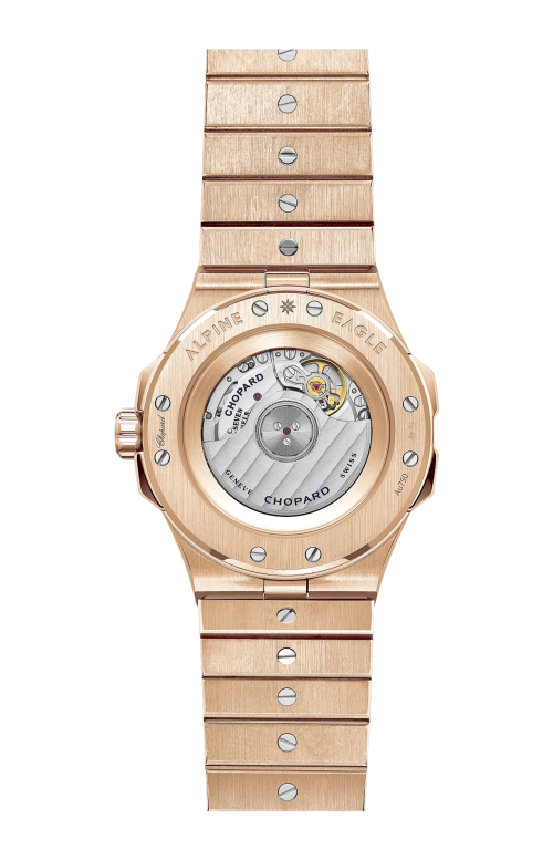 ALPINE EAGLE 36 MM, AUTOMATICO, ORO ROSA ETICO, DIAMANTI - 295370-5004