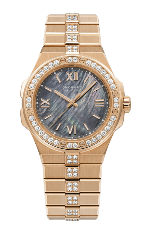 ALPINE EAGLE 36 MM, AUTOMATICO, ORO ROSA ETICO, DIAMANTI - 295370-5003