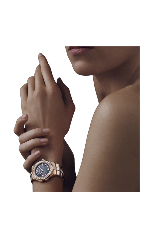 ALPINE EAGLE 36 MM, AUTOMATICO, ORO ROSA ETICO, DIAMANTI - 295370-5003