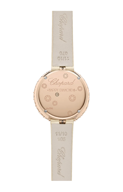 HAPPY DIAMONDS JOAILLERIE 29 MM, QUARZO, ORO ROSA ETICO, DIAMANTI - 205369-5002