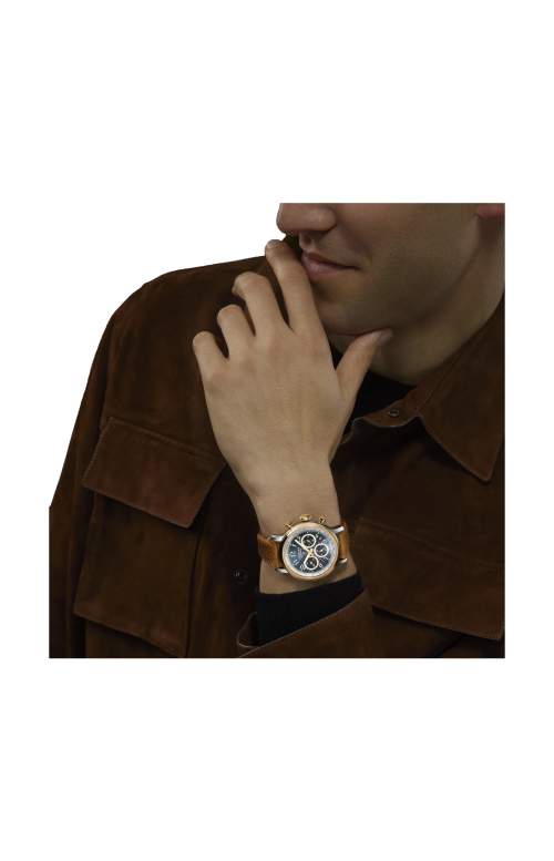 MILLE MIGLIA CLASSIC CHRONOGRAPH 40,5 MM, AUTOMATICO, ORO GIALLO ETICO, LUCENT STEEL™ - 168619-4001