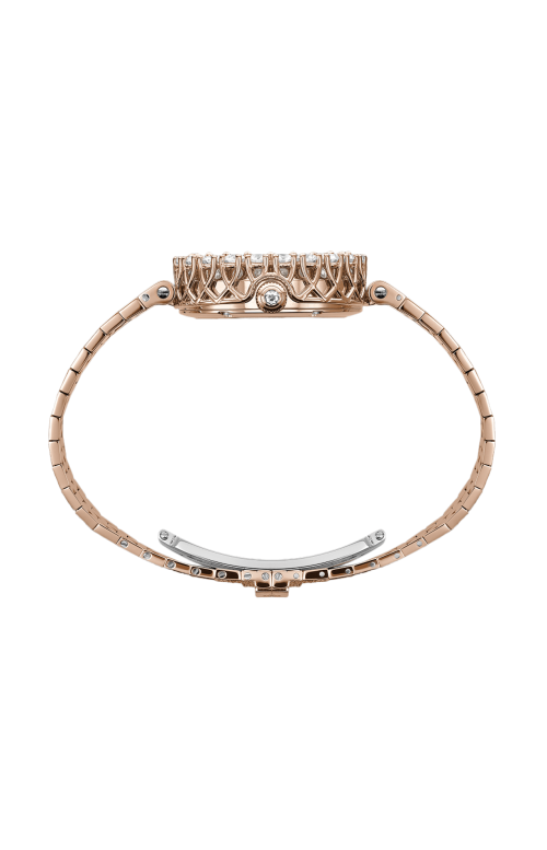 L'HEURE DU DIAMANT ROUND 26 MM, MANUALE, ORO ROSA ETICO, DIAMANTI - 10A178-5301