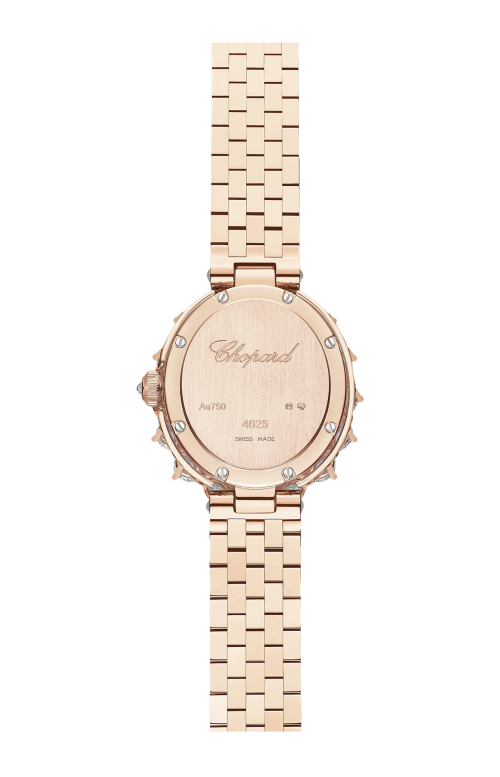 L'HEURE DU DIAMANT 30 X 27 MM, MANUALE, ORO ETICO ROSA, DIAMANTI - 10A393-5106