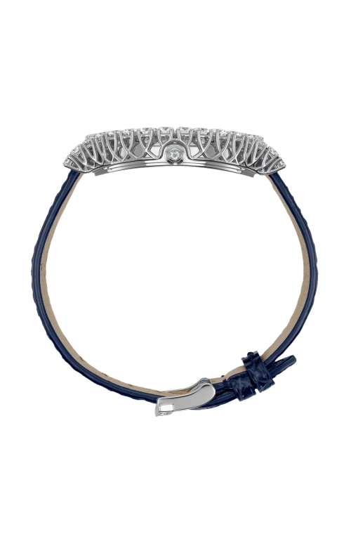 L'HEURE DU DIAMANT OVAL 40 X 34 MM, MANUALE, ORO ETICO BIANCO, DIAMANTI - 139383-1223