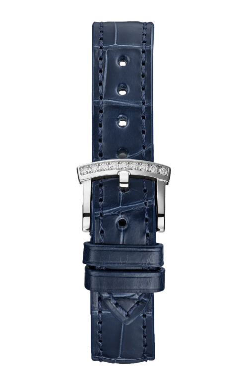 L'HEURE DU DIAMANT OVAL 40 X 34 MM, MANUALE, ORO ETICO BIANCO, DIAMANTI - 139383-1223