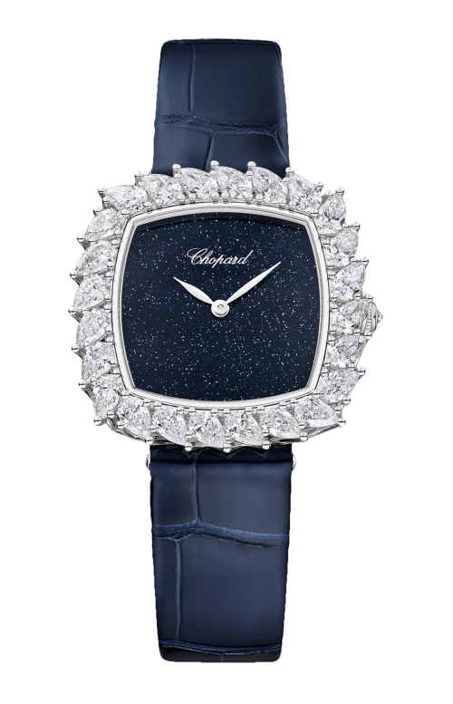 L'HEURE DU DIAMANT 33 MM, AUTOMATICO, ORO BIANCO ETICO, DIAMANTI - 13A387-1115