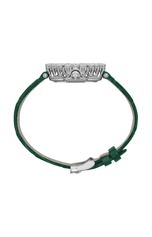 L'HEURE DU DIAMANT OCTAGONAL 32 X 32 MM, AUTOMATICO, ORO ETICO BIANCO, DIAMANTI - 13A097-1111