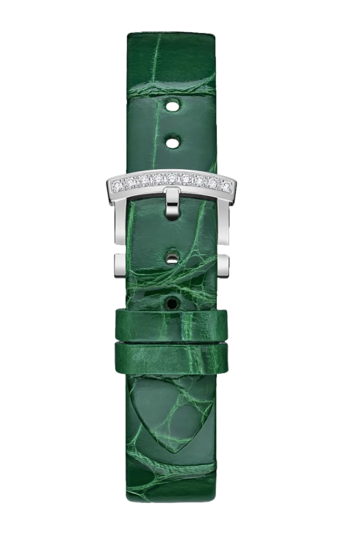 L'HEURE DU DIAMANT OCTAGONAL 32 X 32 MM, AUTOMATICO, ORO ETICO BIANCO, DIAMANTI - 13A097-1111